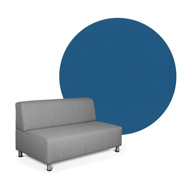 Variation-Sofa 3-Sitzer, Sitzhöhe 40 cm, Stoff & Farbe wählbar