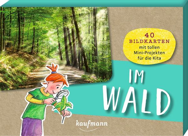 Wald, Holzpfad, Kinderprojekt, Rabenkind, Miniprojekte
