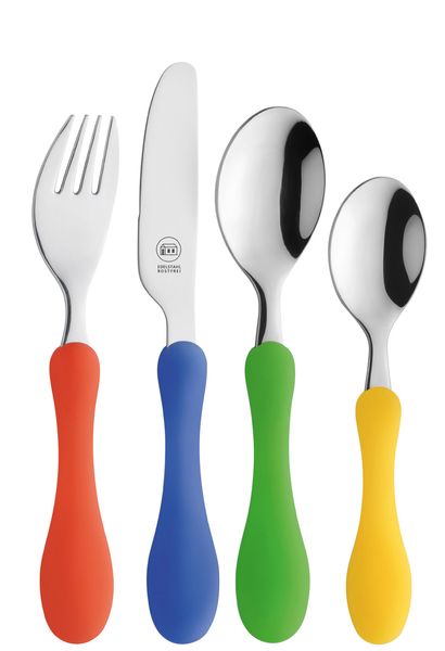 Kinderbesteck, Babeny, 4-teilig, 6 Sets Kinderbesteck, Babeny, 4-teilig, 6 Sets