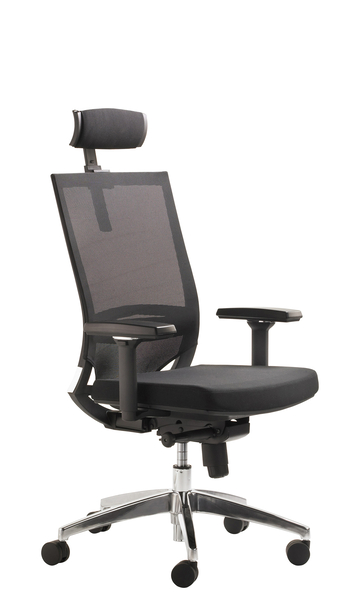 MAYER SITZMÖBEL Drehstuhl mit verstellbarer Nackenstütze, Rollen-Varianten wählbar MAYER SITZMÖBEL Drehstuhl mit verstellbarer Nackenstütze, Rollen-Varianten wählbar