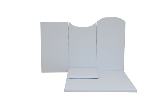 Wandmatte gerade, LxBxT: 60 x 110/120 x 3 cm