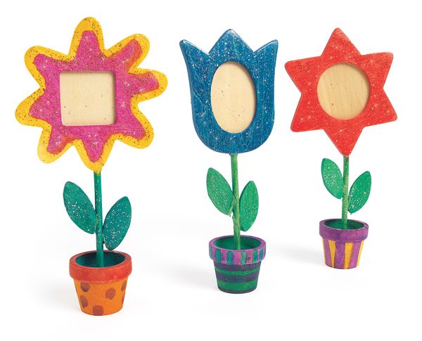 Blumen Bilderrahmen Bastelset, 12 Stück Blumen Bilderrahmen Bastelset, 12 Stück