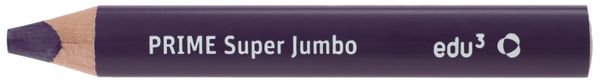 edu³ PRIME Super Jumbo 3 in 1 - 6 Buntstifte, Farbe wählbar