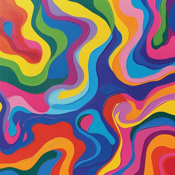 abstract, bunt, wirbel, muster, kunst