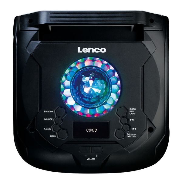 Lenco, Lautsprecher, DJ-LED, LED-Licht, Kompakt