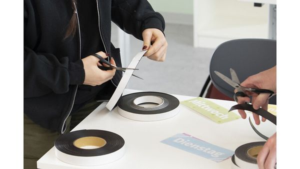 Schere, Band, Präsentation, Basteln, Arbeitsplatz