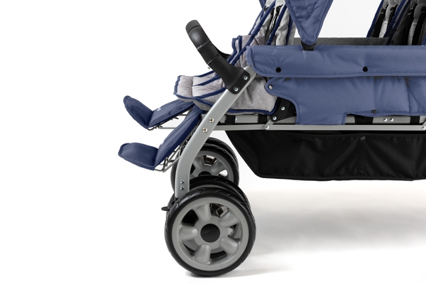 Kinderwagen, Babywagen, Wagenrad, Stoffbezug, Gepolsterte Sitze