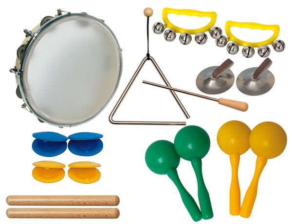 Percussion Mini-Set, 17 Teile Percussion Mini-Set, 17 Teile