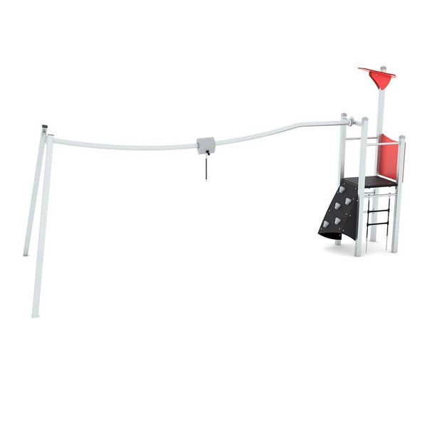 Kletterstange, Spielplatz, Spielgerät, Kletterturm, Seilbrücke