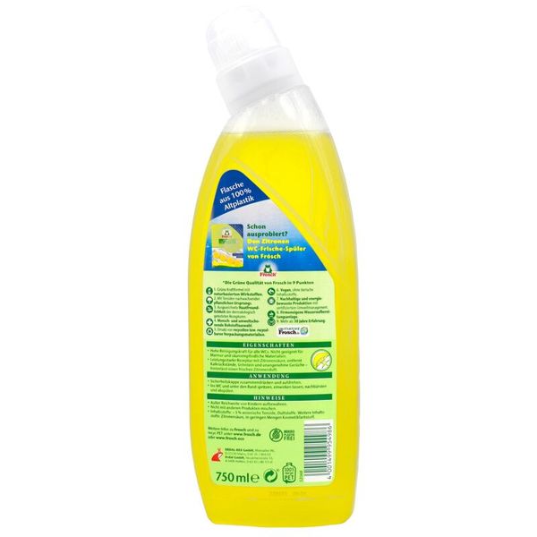 FROSCH WC-Reiniger Zitrone, 750 ml FROSCH WC-Reiniger Zitrone, 750 ml