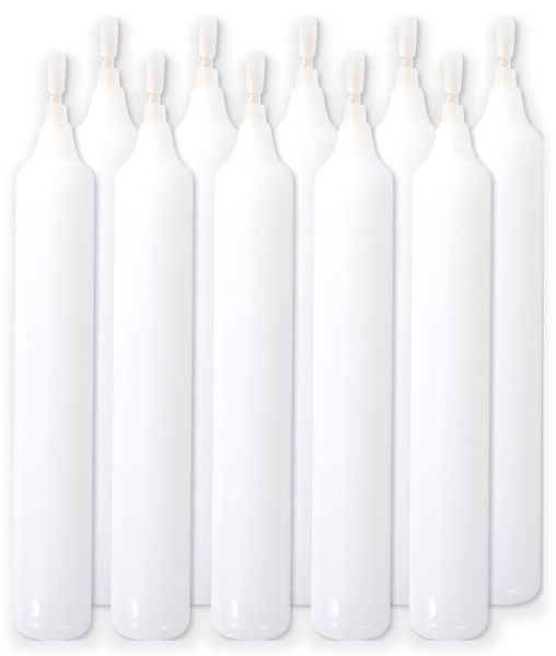 GOKI Kerzen, weiß, 10 Stück
