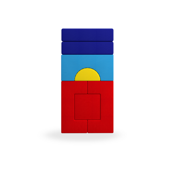 Holzbausteine, Bauklötze, Legosteine, Bunt, Klemmbausteine