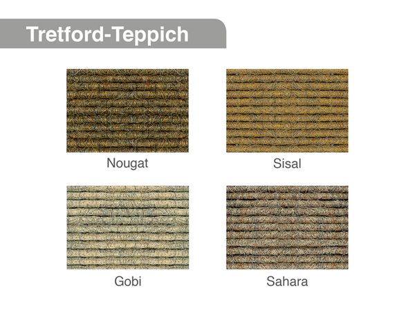 TRETFORD Teppich Interland Fliese, 50 x 50cm, 4 Stück diverse Farben TRETFORD Teppich Interland Fliese, 50 x 50cm, 4 Stück diverse Farben
