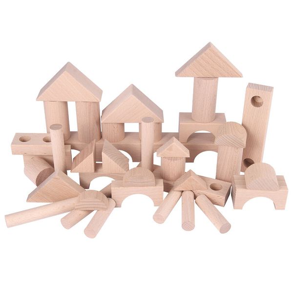 Holzbausteine, Klemmbausteine, Holzspielzeug, Bausteine, Holzklötze