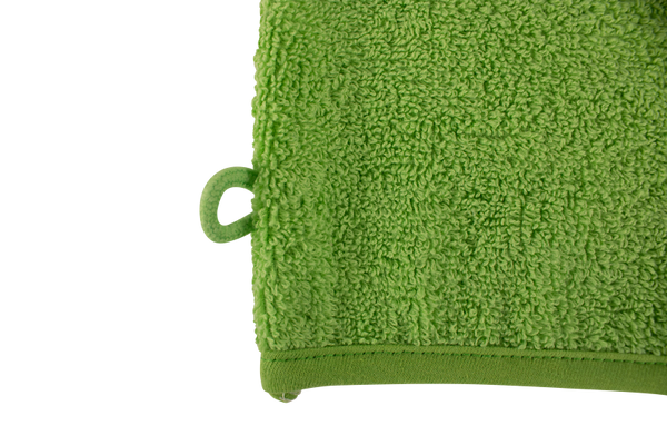 KITAEINKAUF Waschhandschuh 3er Pack, 15 x 20 cm, 100% Baumwolle, Farbe wählbar
