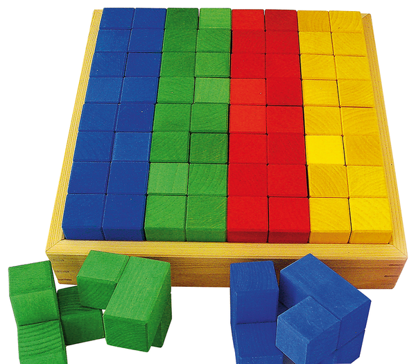 Holzblöcke, Bauset, Bausteine, Kleinteile, Sortierte Blöcke