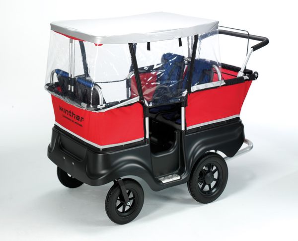 WINTHER Regenschutz für Turtlebus für 4 Kinder WINTHER Regenschutz für Turtlebus für 4 Kinder