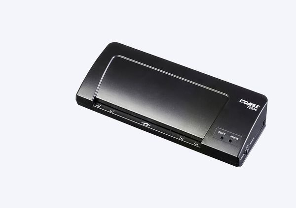 Dahle Laminiergerät, schwarz, mit 2 beheizten Silikonrollen, Ausführung wählbar