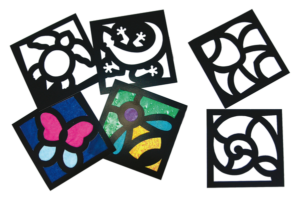 stencil, tile, cutout, pattern, design