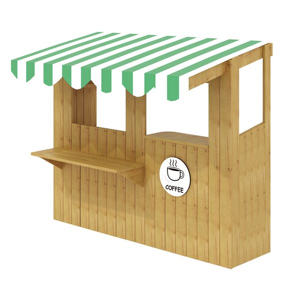 Outdoor-Snack-Bar (LxBxH: 146 x 62 x 132 cm) Outdoor-Snack-Bar (LxBxH: 146 x 62 x 132 cm)