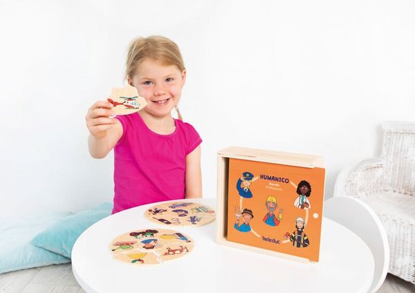 Holzpuzzle, Kinderspiel, Lernspiel, Puzzleteile, Holzset