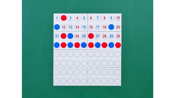 BETZOLD Zahlenraum bis 100, magnetisches Tafelmaterial
