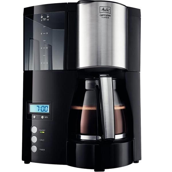 Kaffeemaschine, Drip-Kaffeemaschine, Cerankopf, Filterschale, Glaskanne
