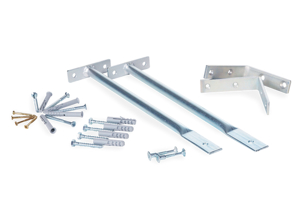 Wand- und Bodenbefestigungsset, Wandabstand 40cm