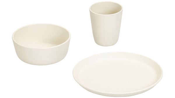 BETZOLD Geschirr-Set aus biobasiertem treeNside-Material, 3-teilig