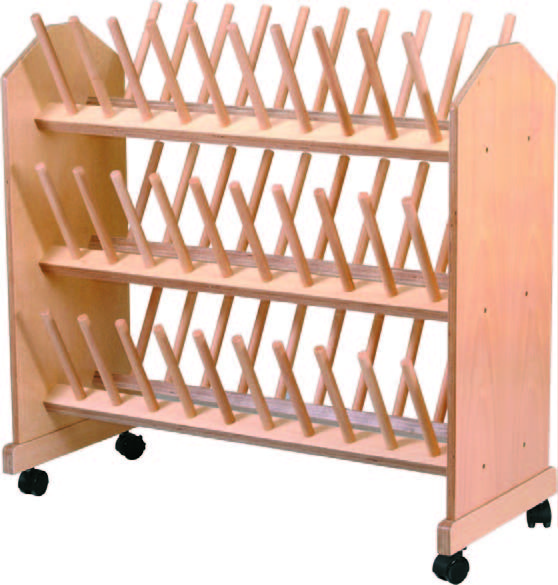 Weinregal, Kleiderständer, Holzgestell, Kissenhalter, Rollregal