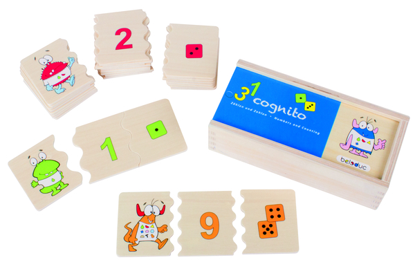 Lernspiel Cognito Zahlen, 30 Teile, ab 4 Jahre (SONDERANGEBOT)