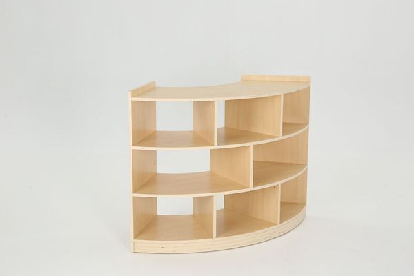 regal, rundregal, holz, holzregal, regal aus holz