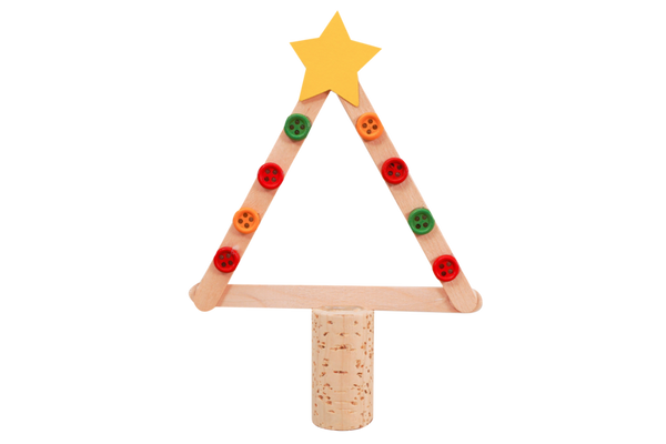 ELVIRAS Holzstäbchen bunt, 500 Stück ELVIRAS Holzstäbchen bunt, 500 Stück