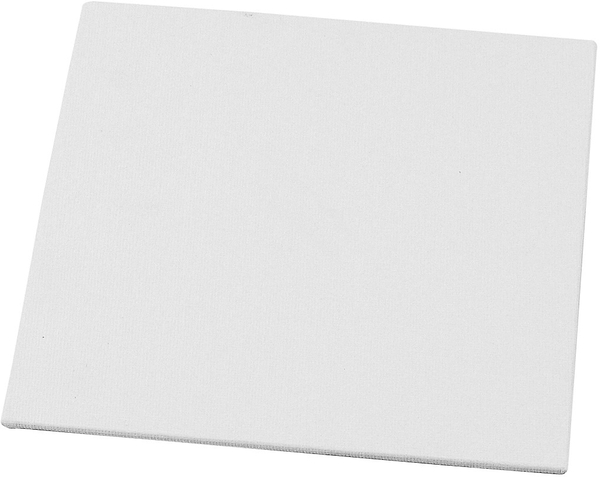 Leinwandplatte 15 x 15 cm, 6 Stück Leinwandplatte 15 x 15 cm, 6 Stück