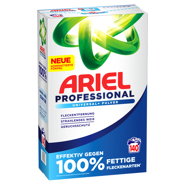 Ariel Professional Vollwaschmittel Pulver, 140 Waschladungen