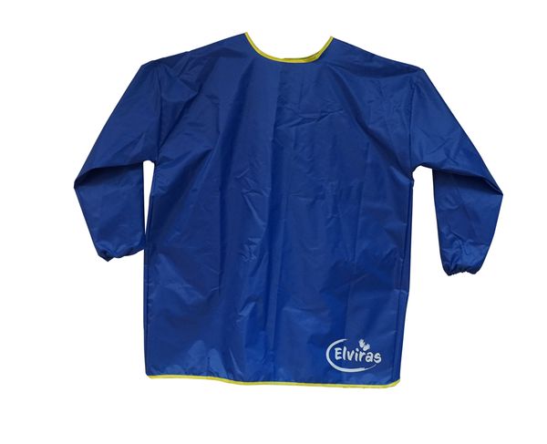 ELVIRAS Malkittel für Erwachsene/Erzieher/-innen, blau, 1 Stück