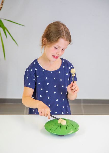 Stahlzungentrommel Tongo-go klein, 8 Zoll, grün Stahlzungentrommel Tongo-go klein, 8 Zoll, grün