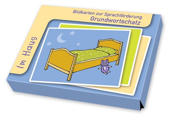 Bildkarten zur Sprachförderung: Grundwortschatz Im Haus
