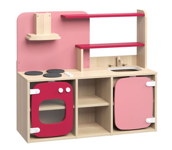 MATHOU Kleine Krippen-Spielküche, 10 Jahre Garantie