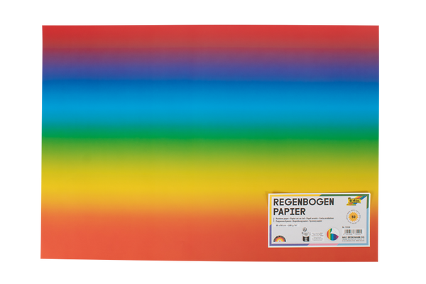 Regenbogen, Papier, bunt, Karton, Recyclingpapier