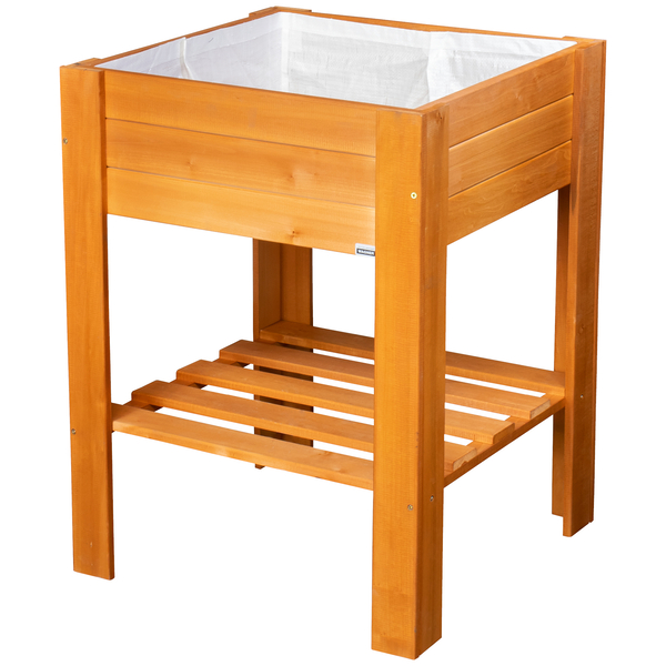 Holzauflage, Hochbeet, Pflanzkübel, Blumentisch, Holzgestell