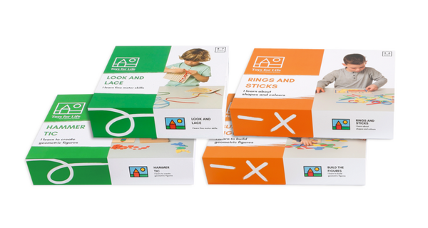 TOYS FOR LIFE Set 5 (4er-Set), ab 3 Jahre TOYS FOR LIFE Set 5 (4er-Set), ab 3 Jahre