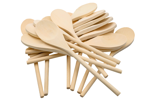 Wooden spoons, Löffel aus Holz, Küchenutensilien, Holz Besteck, Naturholz