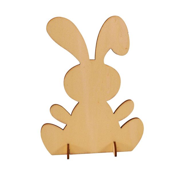 Osterhasen aus Holz, 12cm hoch, 6 Stück (SONDERANGEBOT) Osterhasen aus Holz, 12cm hoch, 6 Stück (SONDERANGEBOT)