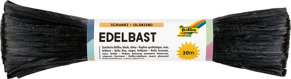 Schwarz, Besenhaare, Glänzend, 30 m, Korbbesen