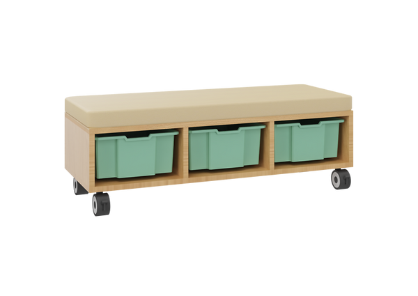 Wagenboden, Aufbewahrungskasten, Kistenbox, Holzkorpus, Rollwagen