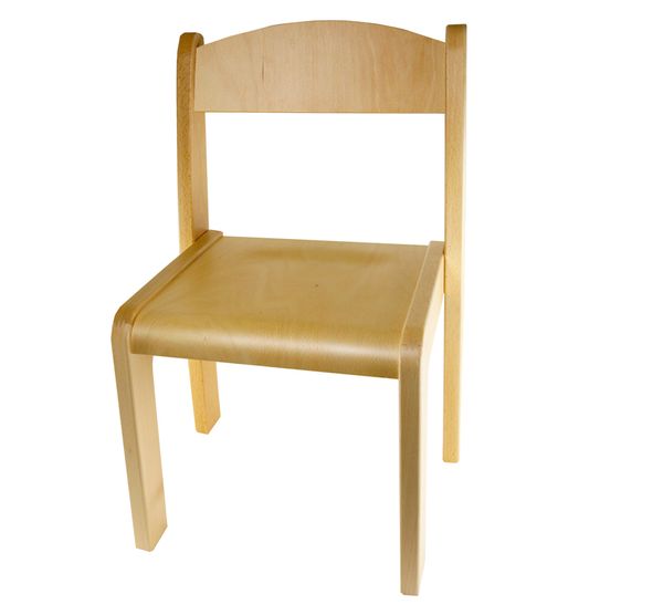 Stapelstuhl Alexander, Buche extra hell, 35 cm Stapelstuhl Alexander, Buche extra hell, 35 cm