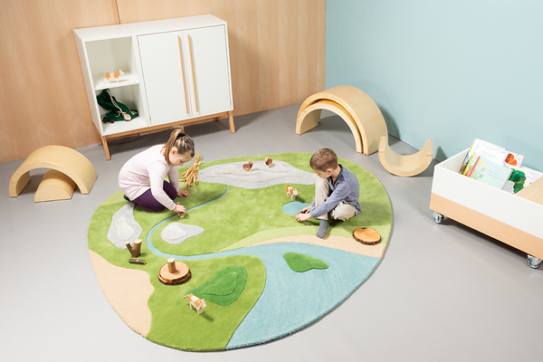 DUSYMA 3D Teppich Wieslauftal