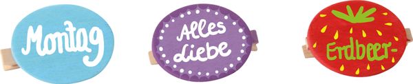 Holz-Buttons blanko, 2 x 10 Stück Holz-Buttons blanko, 2 x 10 Stück