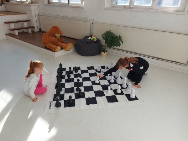 ALLDORO XXL Gartenschach, ca. 158 x 158 cm ALLDORO XXL Gartenschach, ca. 158 x 158 cm